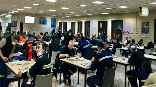 Yakup Yılmaz Erdemir'de çalışan üyeleri ile iftar yaptı...