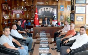 İş güvenliği şube müdürlüğü çalışanları GMİS'i ziyaret etti