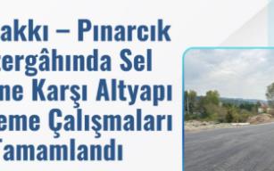 Delihakkı – Pınarcık sel riski alt yapısı tamamlandı…
