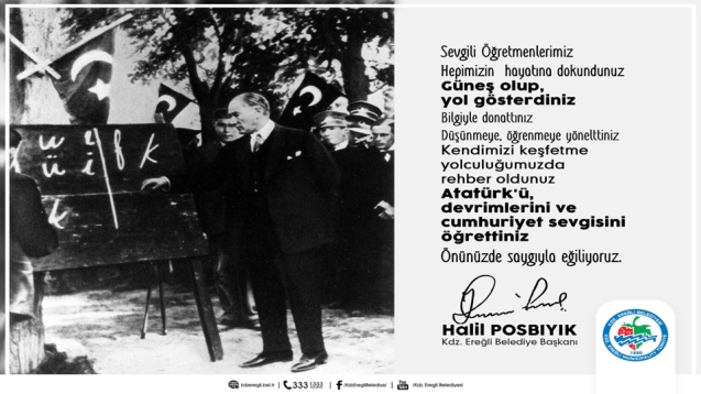 POSBIYIK, ÖĞRETMENLER GÜNÜ’NÜ KUTLADI..