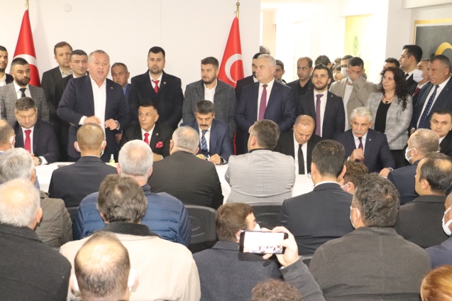 MHP heyeti Ereğli'nin sorunlarını dinledi...