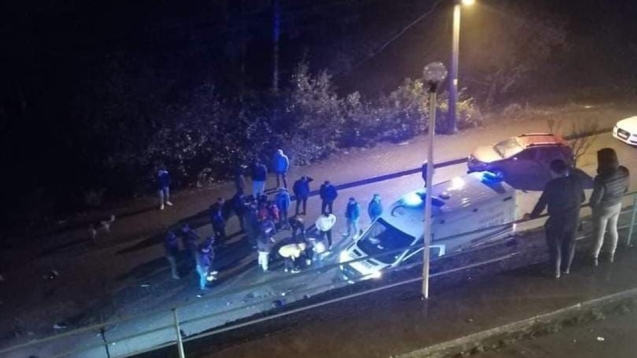 Kazada, motosiklet sürücüsü yaralandı...