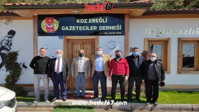 TEKİN'DEN EGD'YE Hayırlı olsun ziyereti...