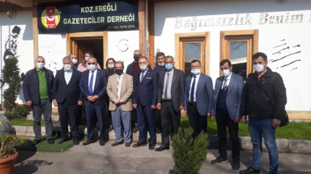 Muhtarlar Derneği, EGD'yi ziyaret etti...