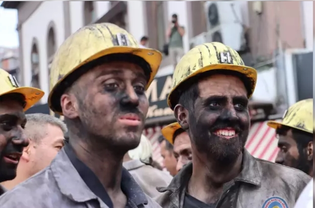 Zonguldak’ta madenciler eylem yaptı...