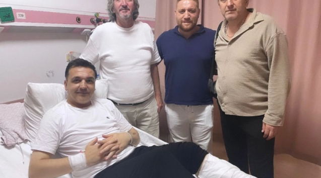 Akbıyık ve beraberindeki heyetten Öztürk'e ziyaret...