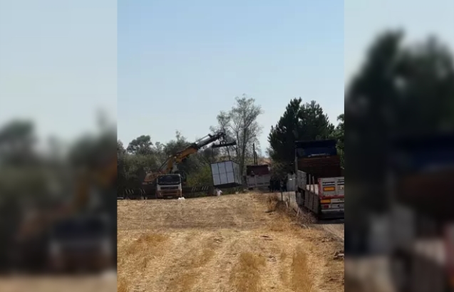 Fabrikadan kaçırılan malzemeler ele geçirildi...