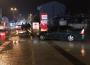 Motosiklet ile otomobil çarpıştı.1 yaralı...