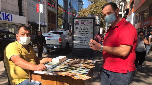 Her gün 7 bin TL’lik satış yapıyor...