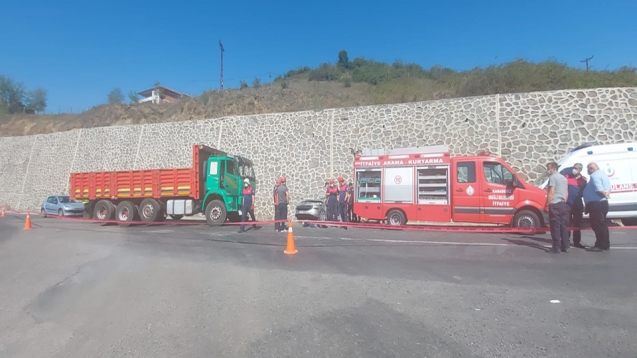 Trafik kazası... 1 ölü...