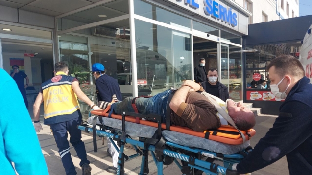Patpat, tarlaya uçtu...1 yaralı...