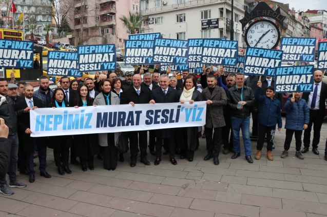 “Hepimiz Murat Sesli’yiz” dediler, sahaya indiler