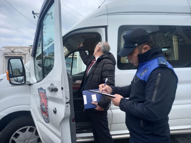 Öğrenci servislerine yönelik denetim gerçekleştirildi...