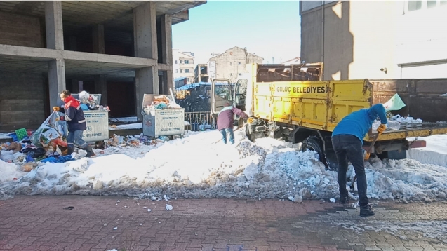 Gülüç belediyesi yol açma çalışmalarına devam ediyor