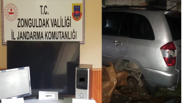 Otomobili çalan şahıs yakalandı