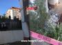 Otomobil apartman boşluğuna uçtu...4 kişi yaralandı