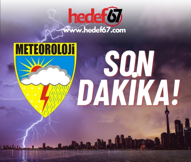 Meteoroloji'den uyarı...