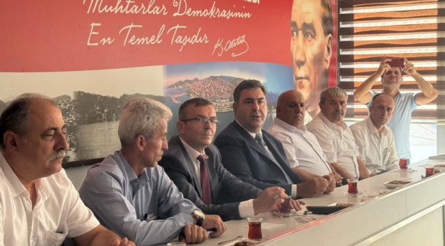 Kaymakam Yılmaz, Muhtarlar ile bir araya geldi...