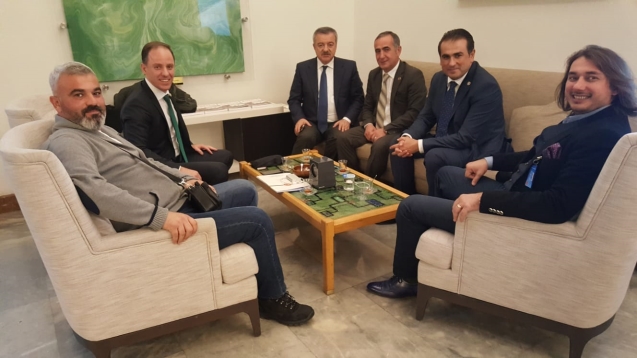 Başkan Demirtürk ve Hacıbey Tanık’tan önemli görüşme…