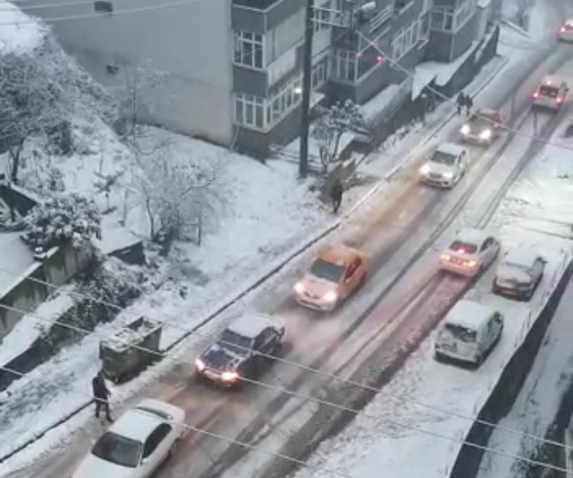 Kaza saniye saniye görüntülendi...