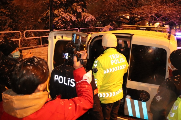 180 promil alkollü çıktı...