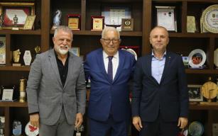 TSO BAŞKANI KELEŞ, BAŞKAN POSBIYIK’I ZİYARET ETTİ