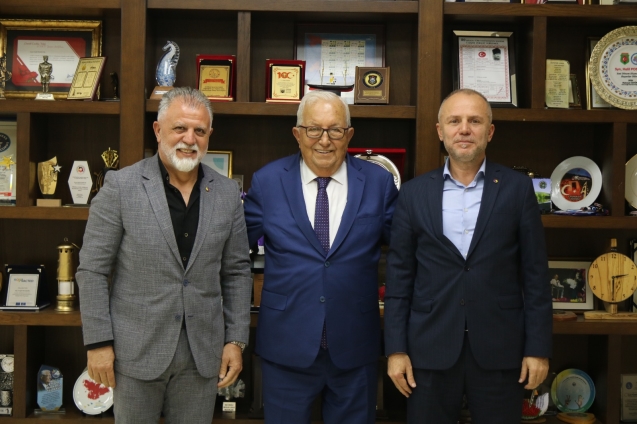 TSO BAŞKANI KELEŞ, BAŞKAN POSBIYIK’I ZİYARET ETTİ