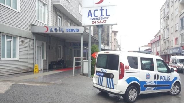 Çıkan kavgada bir kadın darp edildi.