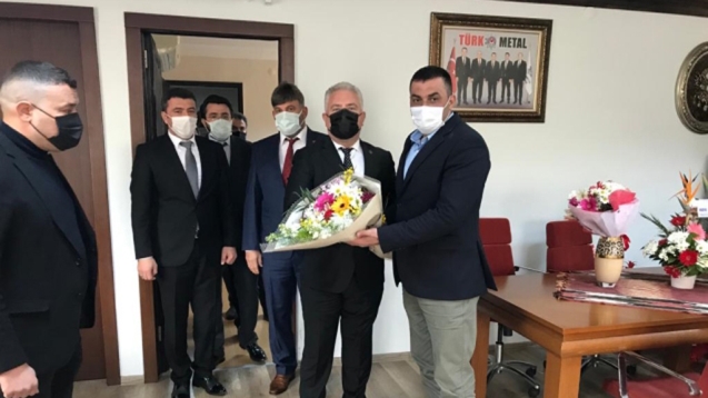 Yakup Yılmaz’a kutlama ziyareti
