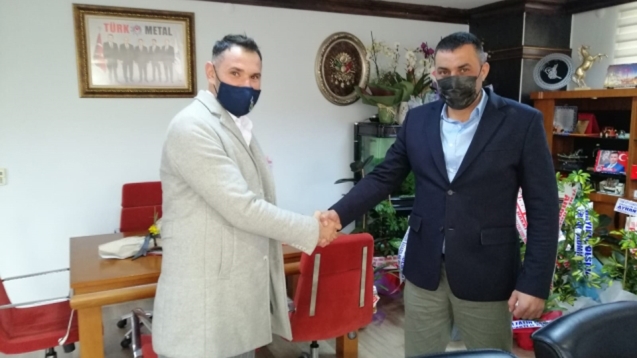 Yasin Çetin'den Yakup Yılmaz'a hayırlı olsun ziyareti