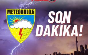 Meteoroloji'den uyarı! 4 saat sürecek...