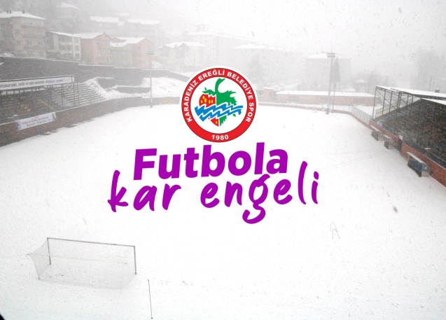 Hava koşulları futbolu olumsuz etkiledi...