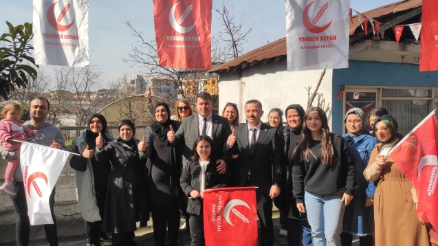 Gülüç'te Yeniden Refah Partisi Rüzgarı Esti