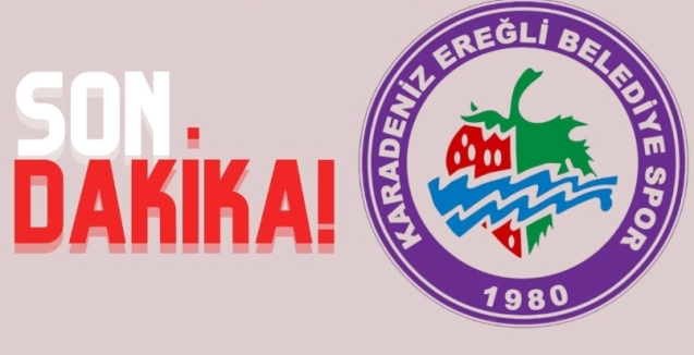 Kdz. Ereğli Belediyespor'dan beklenmeyen açıklama...