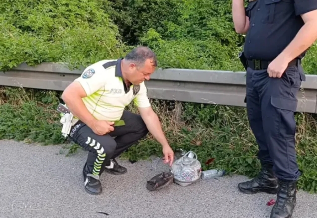 Yola düşen piknik tüpü 1 ölü 3 yaralıya sebep oldu...