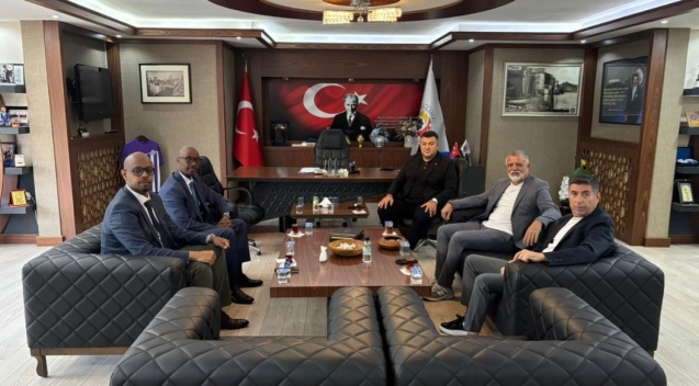 Ruandalı diplomatlar'dan TSO'ya ziyaret...