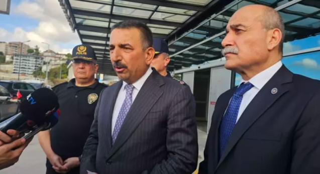 Vali açıklama yaptı...