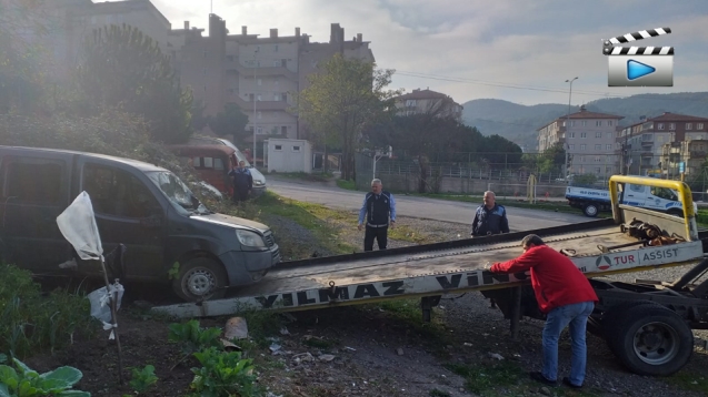 HURDA ARAÇLAR SOKAKLARDAN KALDIRILIYOR...