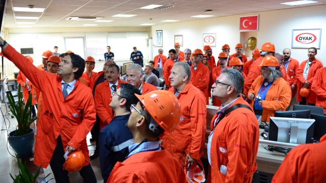 MAKİNE ÜRETİCİLERİNDEN, ERDEMİR'E ZİYARET...