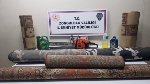 Hırsız yakalandı...