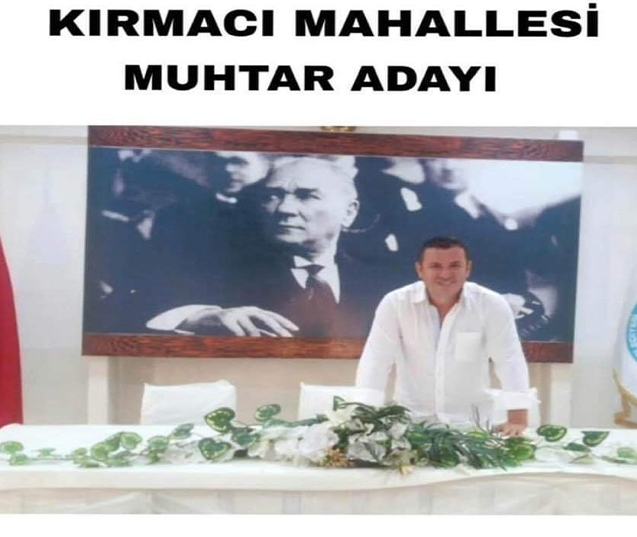 Kırmacı için, hizmet için adayım...