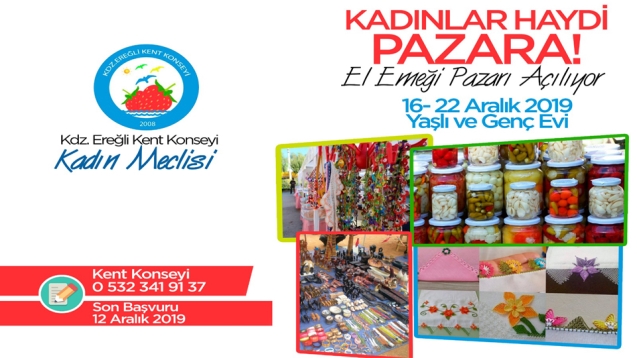 KADINLAR HAYDİ PAZARA...