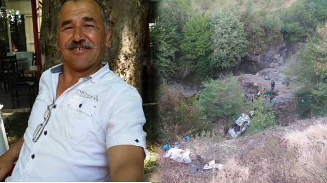 20 metre uçuruma yuvarlandı…