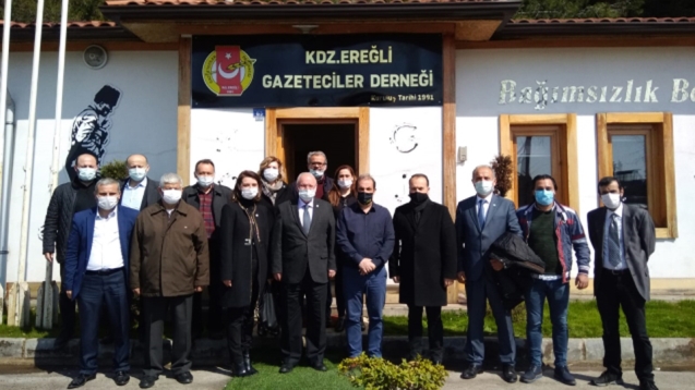 EGD yeni yönetimine ziyaretler devam ediyor..