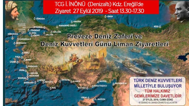 Preveze Deniz Zaferi ve Deniz Kuvvetleri’nin 48 ‘inci yıl...