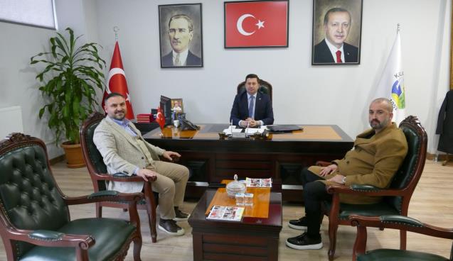Tıskaoğlu; Kamil Altun’u makamında ziyaret etti.