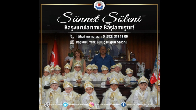 7.GELENEKSEL SÜNNET ŞÖLENİ KAYITLARI BAŞLADI
