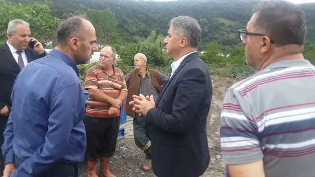 Bozkurt, “Geçmiş olsun” temennisinde bulundu.