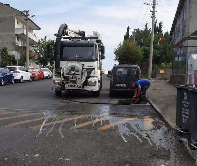 KDZ. EREĞLİ BELEDİYESİ, SU TAŞKINLARINA KARŞI ÖNLEM ALIYOR