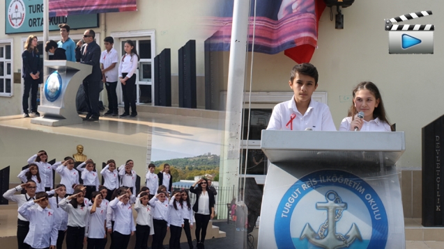 TURGUT REİS ÖĞRENCİLERİNDEN, ASKERLERE SELAM..
